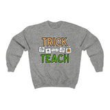 Trick or Teach Teacher Sweatshirt | Special Education Teacher Crewneck Sweatshirt