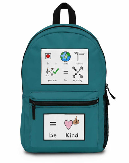Be Kind Symbol Supported Backpack