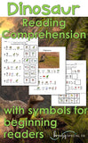 Dinosaurs - Symbol Supported Picture Reading Comprehension