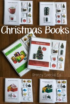 Christmas Adapted Books - Repetitive Readers for Special Ed Set 2