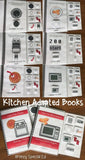 Cooking How to Books (Microwave and Oven) Interactive/Adapted for special ed