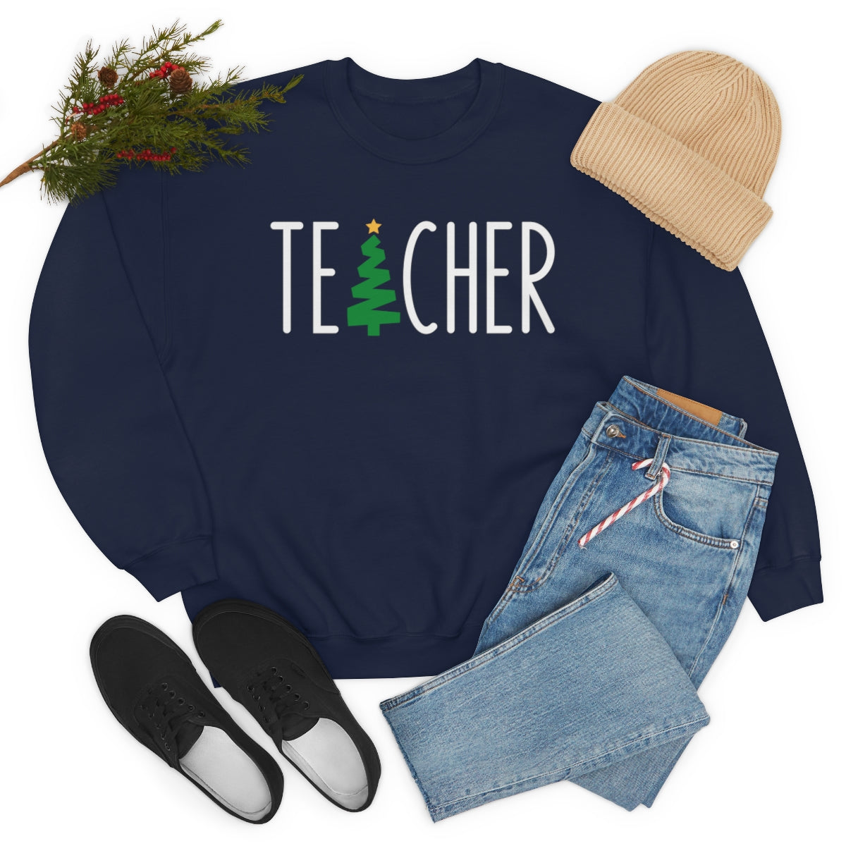 Teacher Christmas Sweatshirt