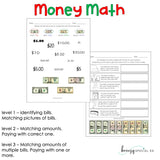Christmas Differentiated Life Skill Math Pack (special education)