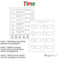 Christmas Differentiated Life Skill Math Pack (special education)