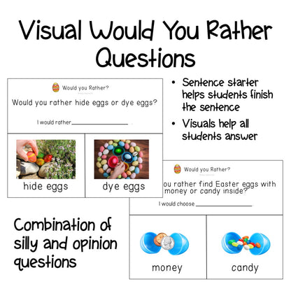 Would You Rather? Easter Questions + Journal Prompts