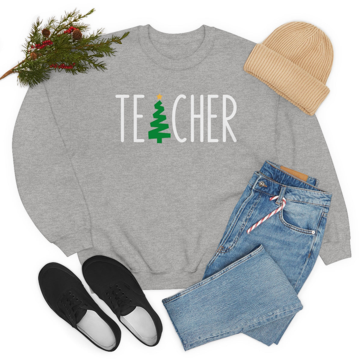Teacher Christmas Sweatshirt