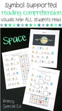Space - Symbol Supported Picture Reading Comprehension for Special Education