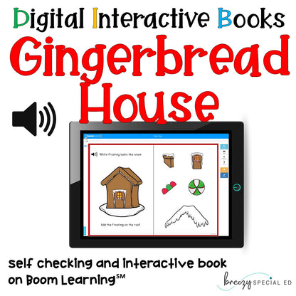 Digital Interactive Christmas Books with Audio on Boom Cards™