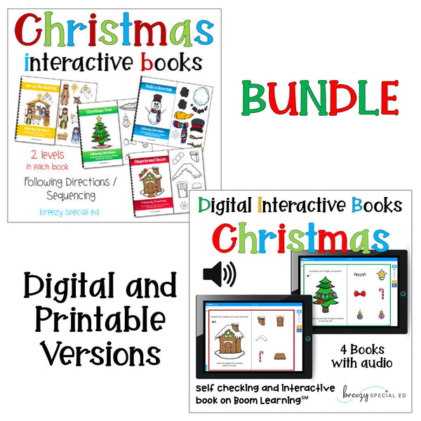 Digital and Printable BUNDLE: Christmas Direction Interactive Books – Breezy Special Ed digital-and-printable-bundle-christmas-direction-interactive-books-breezy-special-ed