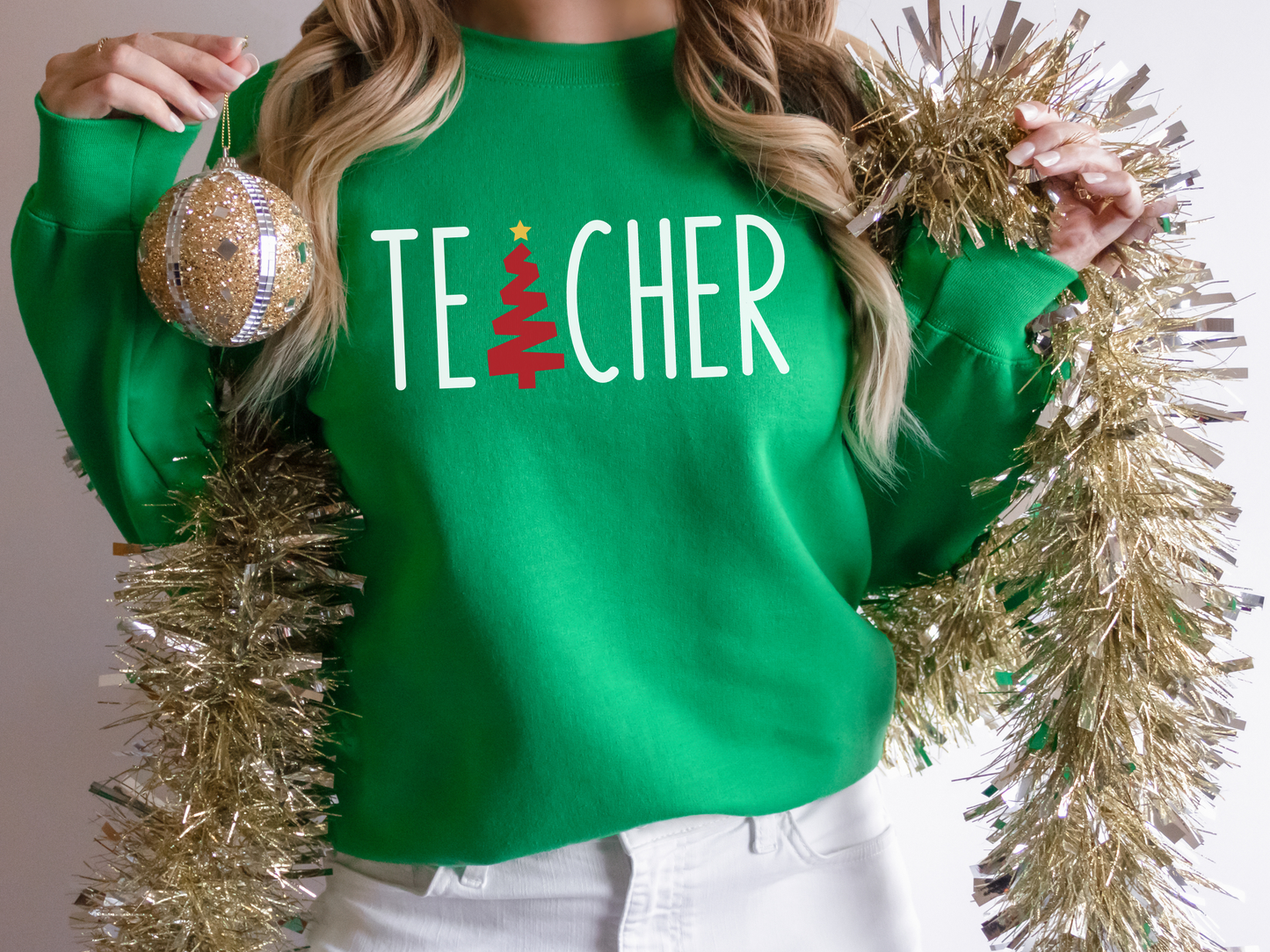 Teacher Christmas Sweatshirt
