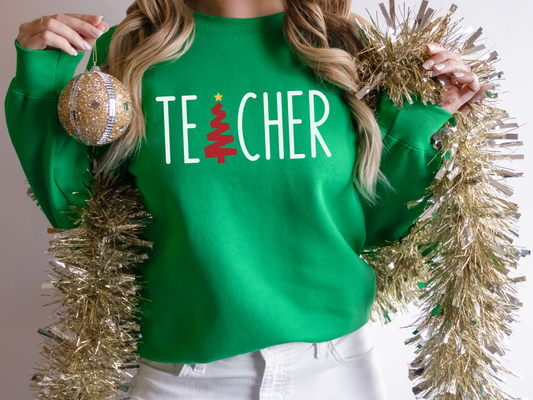 Teacher Christmas Sweatshirt