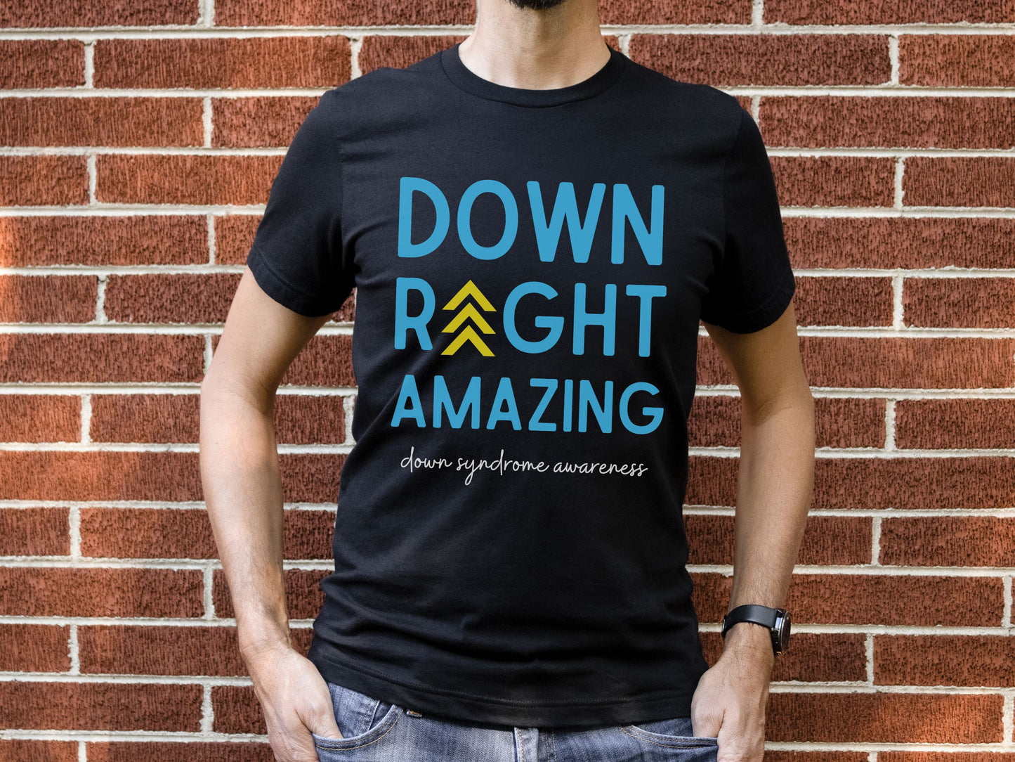 Down Right Amazing | Down Syndrome Awareness 3.21 | Special Education Teacher Tee