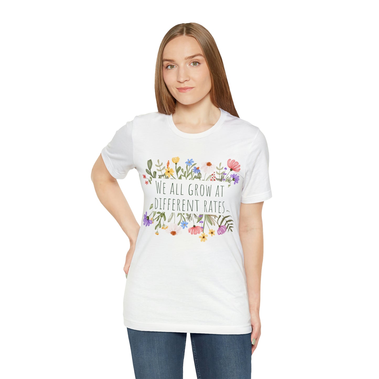 We All Grow at Different Rates | Special Education Teacher Tee