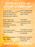 Trick or Treat social story and communication bracelets for special education