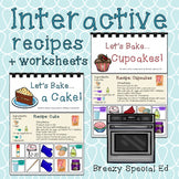 Interactive Cooking Lessons / Visual Recipes : Cake and Cupcakes