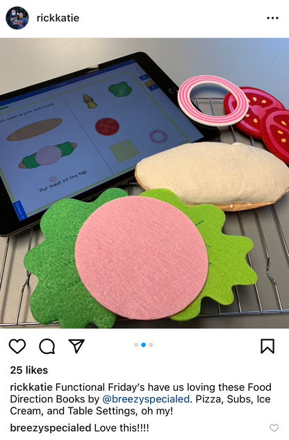 Digital Interactive Books - Food Directions - on Boom Cards™