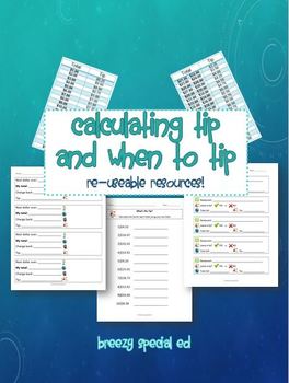 Calculating Tip and When to Tip (Tip Charts and Resources)