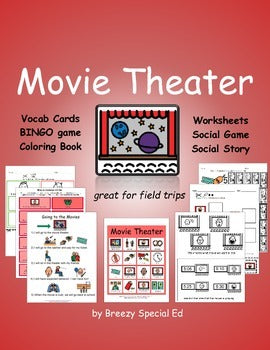Movie Theater Community Trip Unit for Special Education