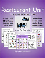 Restaurant Community Trip Unit for Special Education