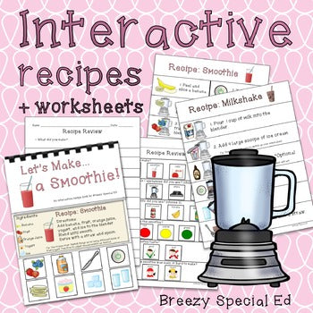Visual Recipes for Milkshakes and Smoothies: Cooking Lessons