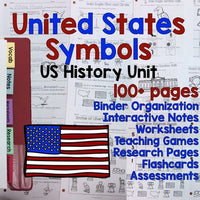 USA / American Symbols Unit - Differentiated Resources