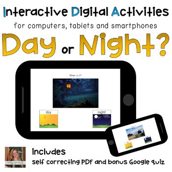 Time of Day ⋅ Digital PDF ⋅ Interactive Activities for Special Education
