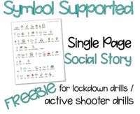 Social Story for Lockdown and Active Shooter Drills - Autism and Special Ed