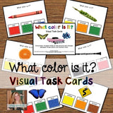 What color is it? Visual Task Cards (Autism and Special Education)