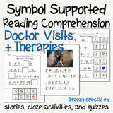 Symbol Reading Comprehension for special education on doctor visits and therapies
