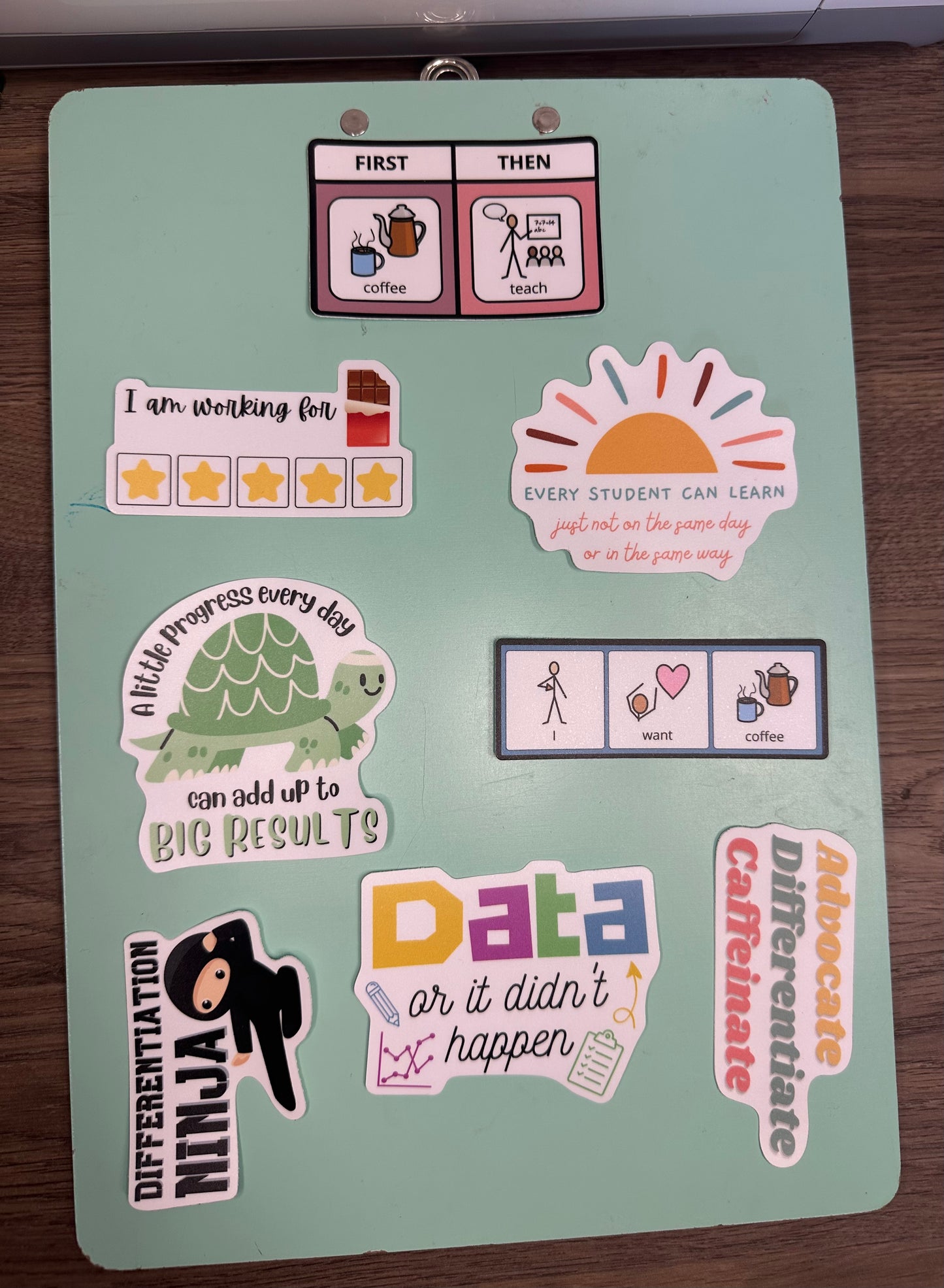 Data or it didn't happen | BCBA | Special Education Teacher Sticker
