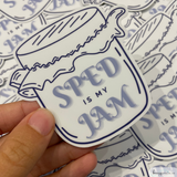 SPED is my Jam Sticker | Special Education Teacher Sticker