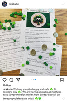 St. Patrick's Day Mini Pack - Easy Reading Comprehension for Special Education
