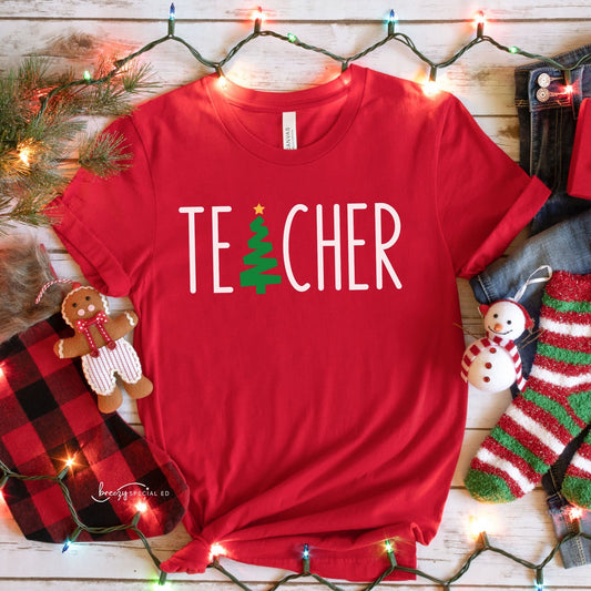 Teacher Christmas Tee