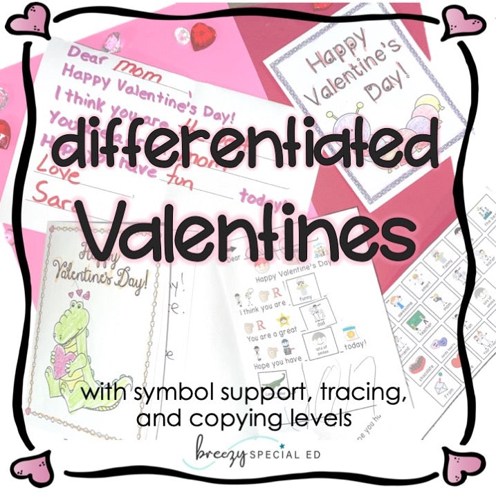 The Mega Valentine's Day Bundle for Special Education