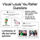Would You Rather? St Patrick's Day Questions + Journal Prompts